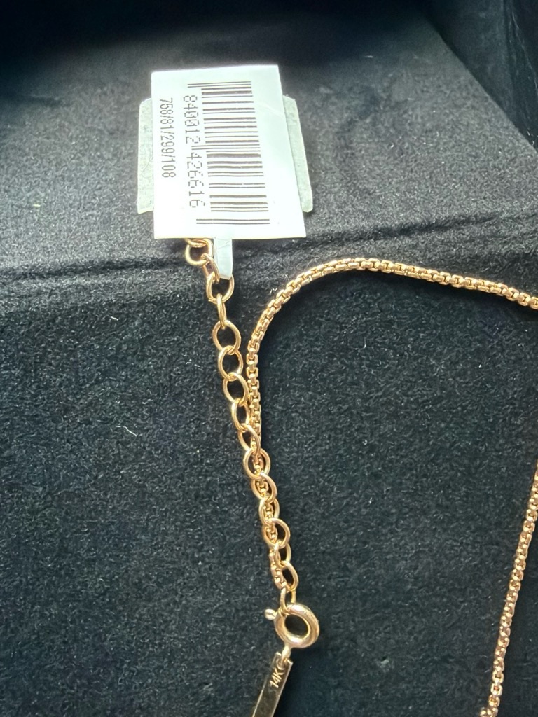 Zoe Chicco Four Prong Diamond Necklace 14k Yellow Gold Zoe Chicco Gold Choker — image 6 of 8